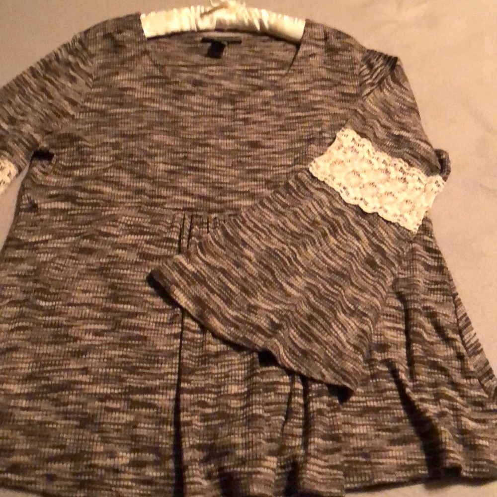 Lace Sleeve Tunic